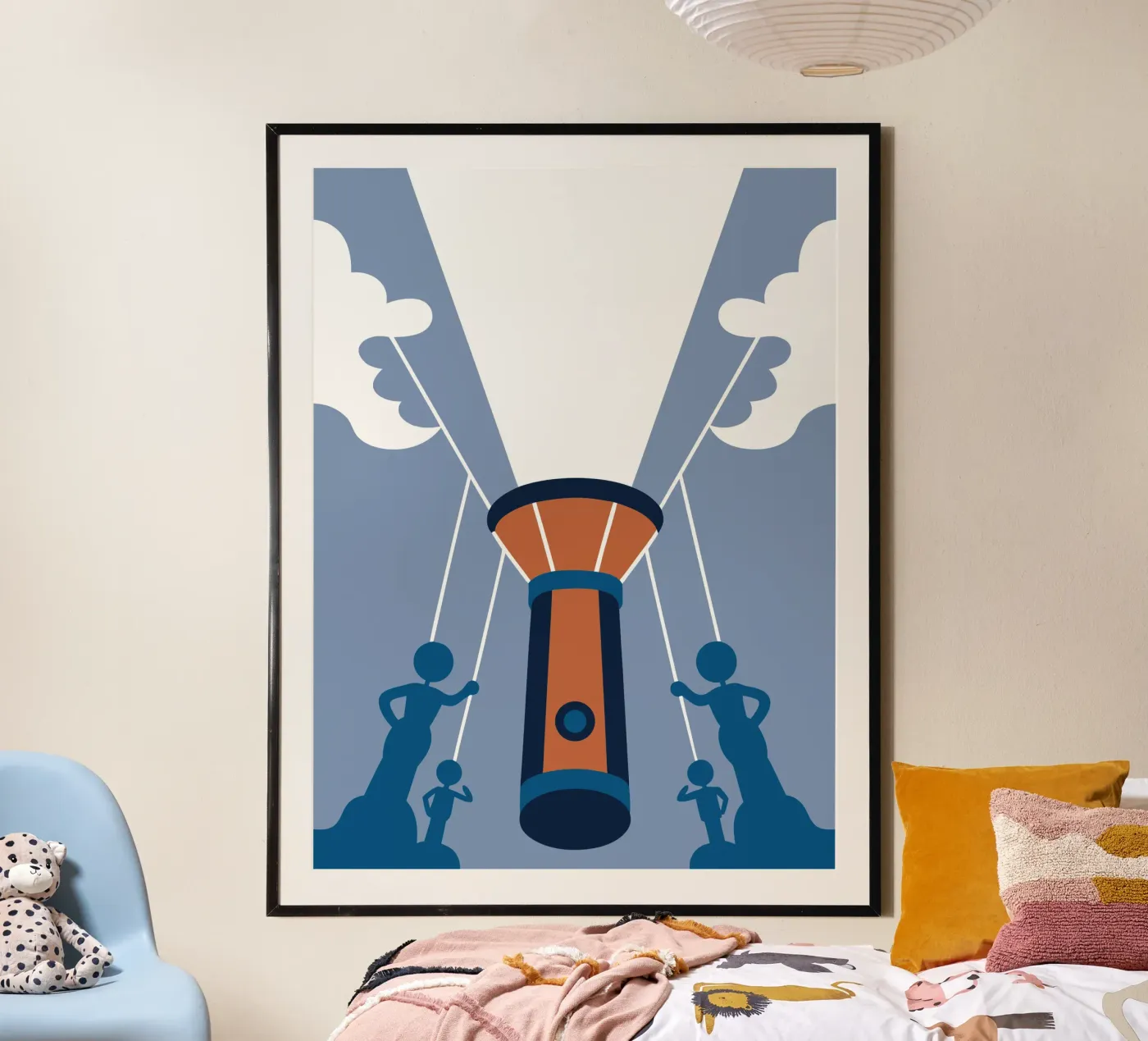 Bright LED Flashlight poster by Jurshopp