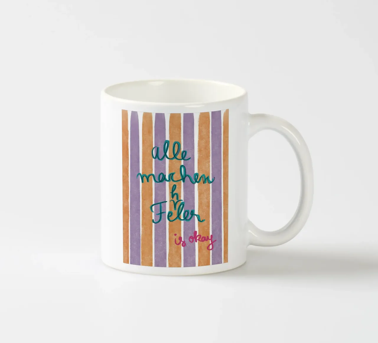 Fehler sind okay tazza in ceramica da Beeeplan