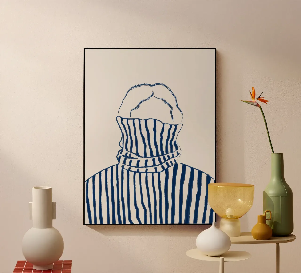 THE HIDE BLUE plexiglass da The Blonde Signature