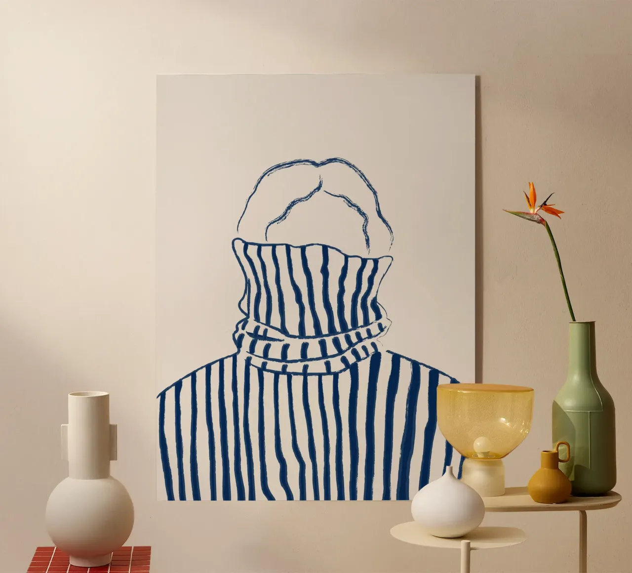 THE HIDE BLUE plexiglass da The Blonde Signature