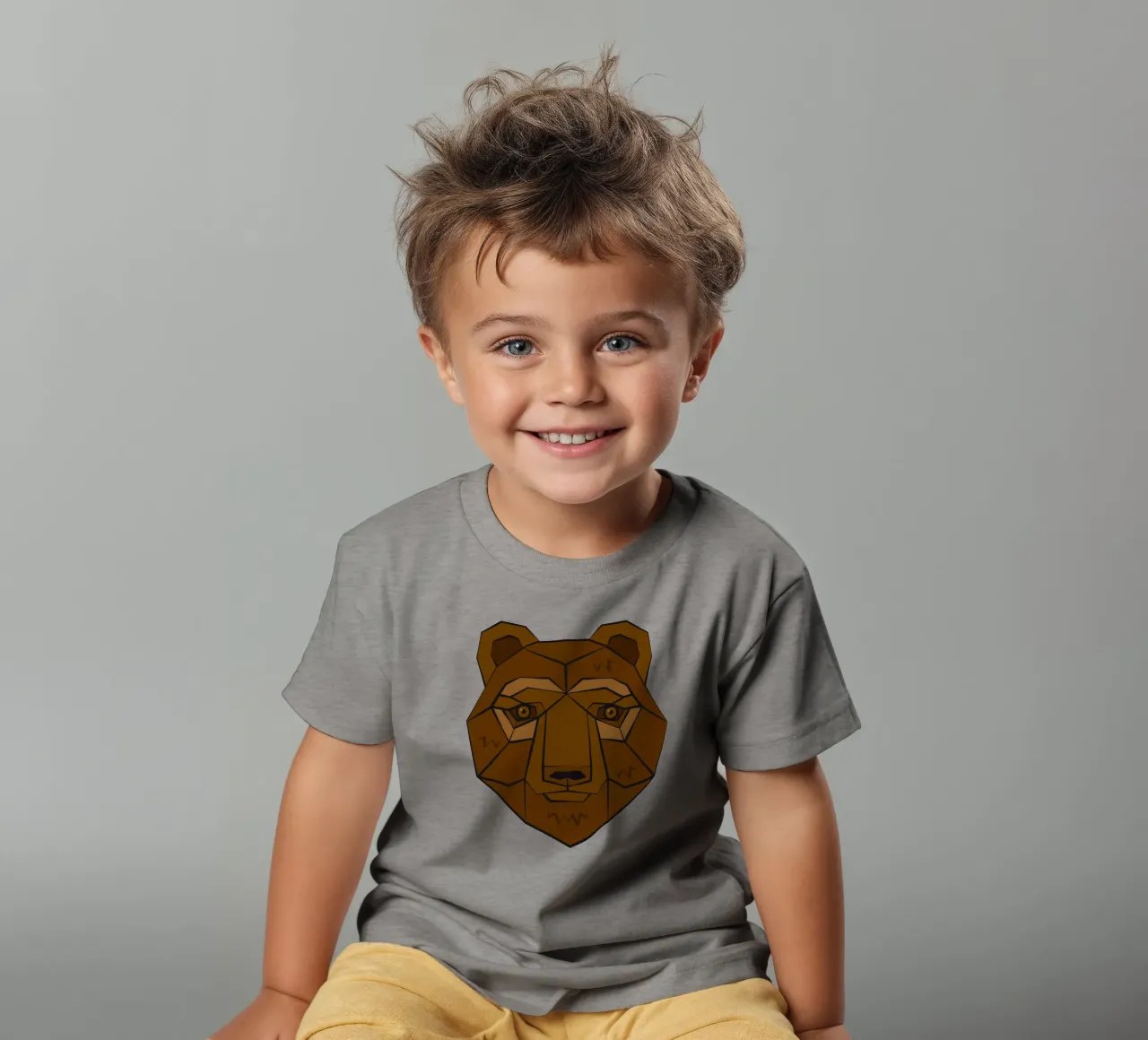 Bear Kinder T-Shirt von Lidia Blomgren