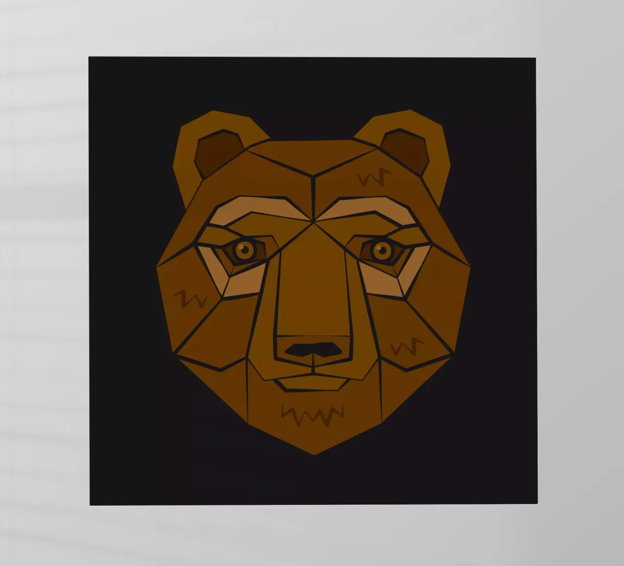 Bear pellicola backlit da Lidia Blomgren