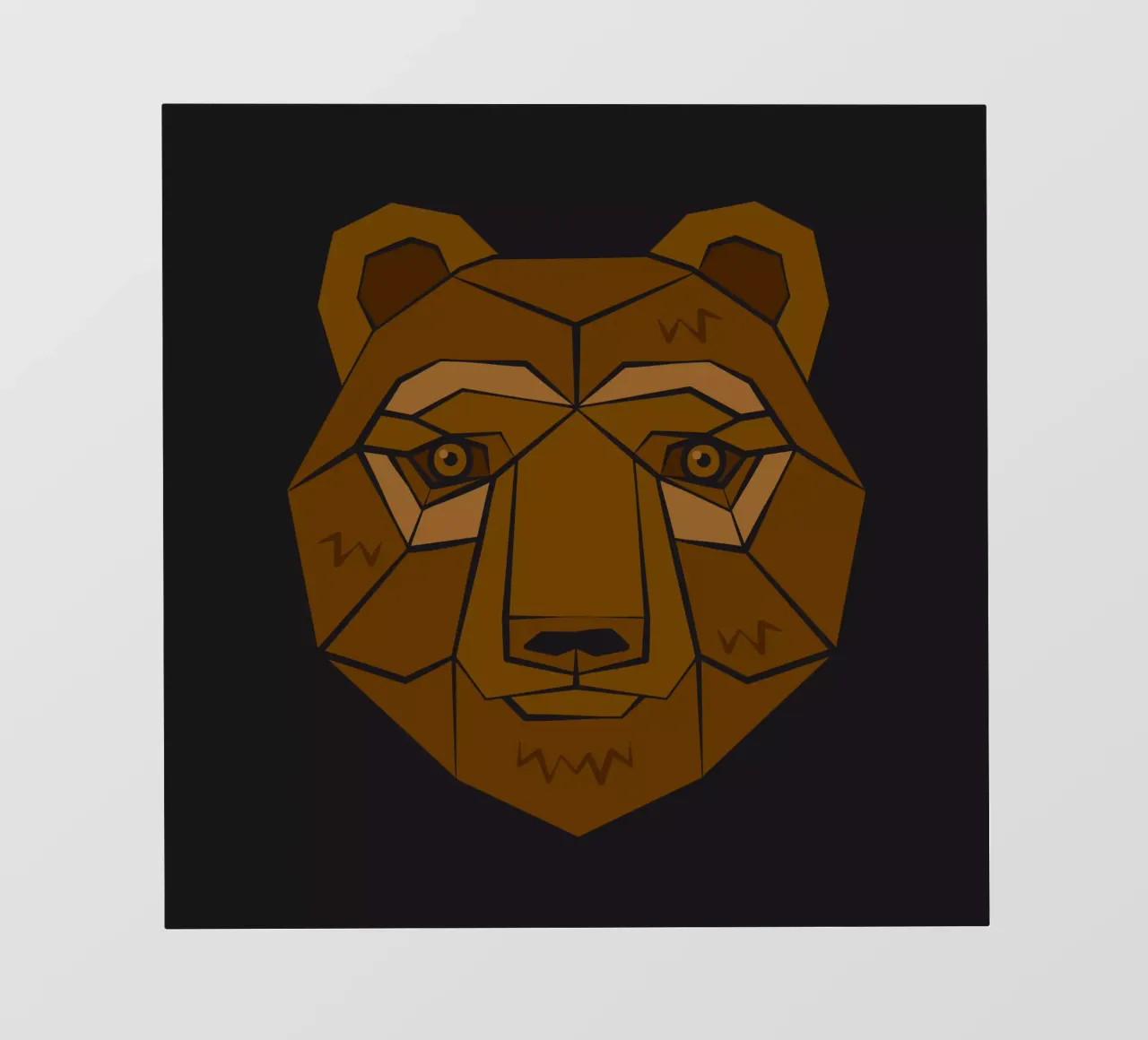 Bear pellicola backlit da Lidia Blomgren