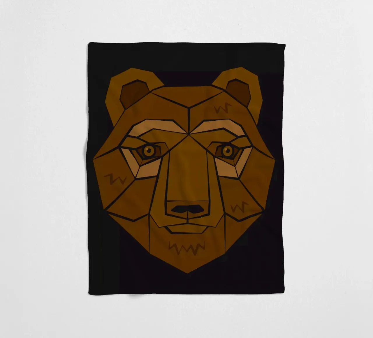 Bear Fleecedecke von Lidia Blomgren