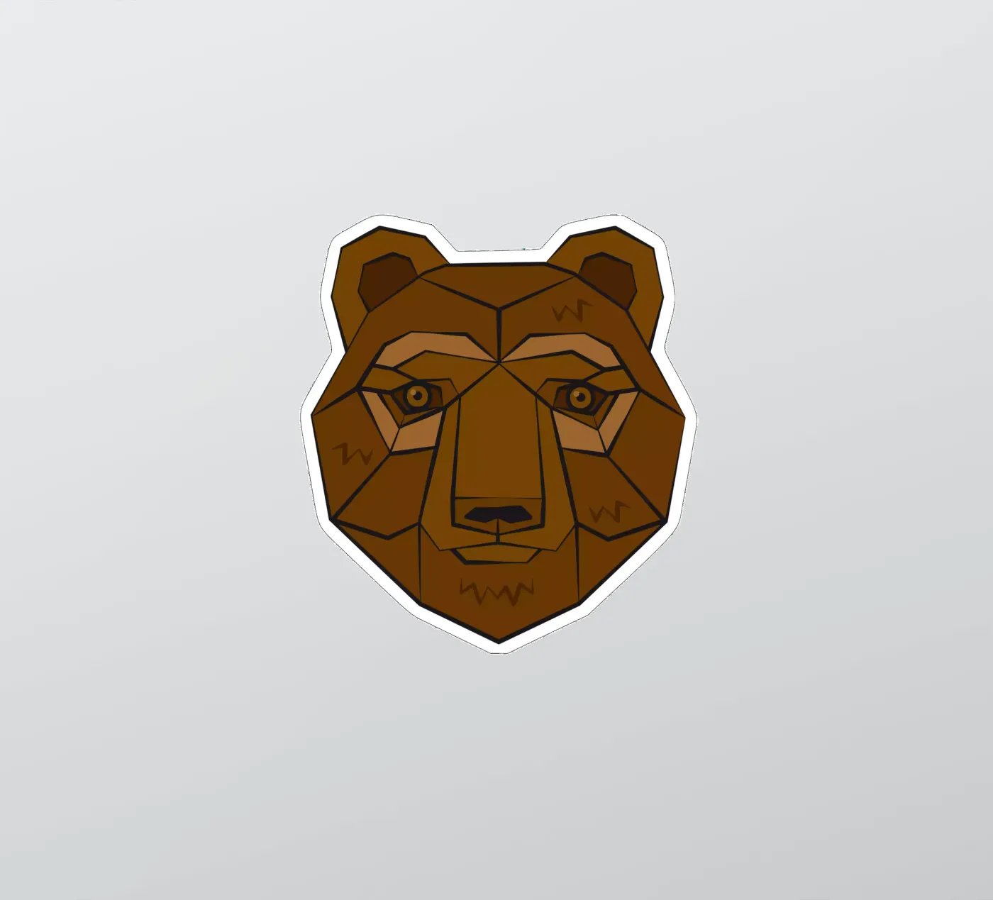 Bear Sticker von Lidia Blomgren