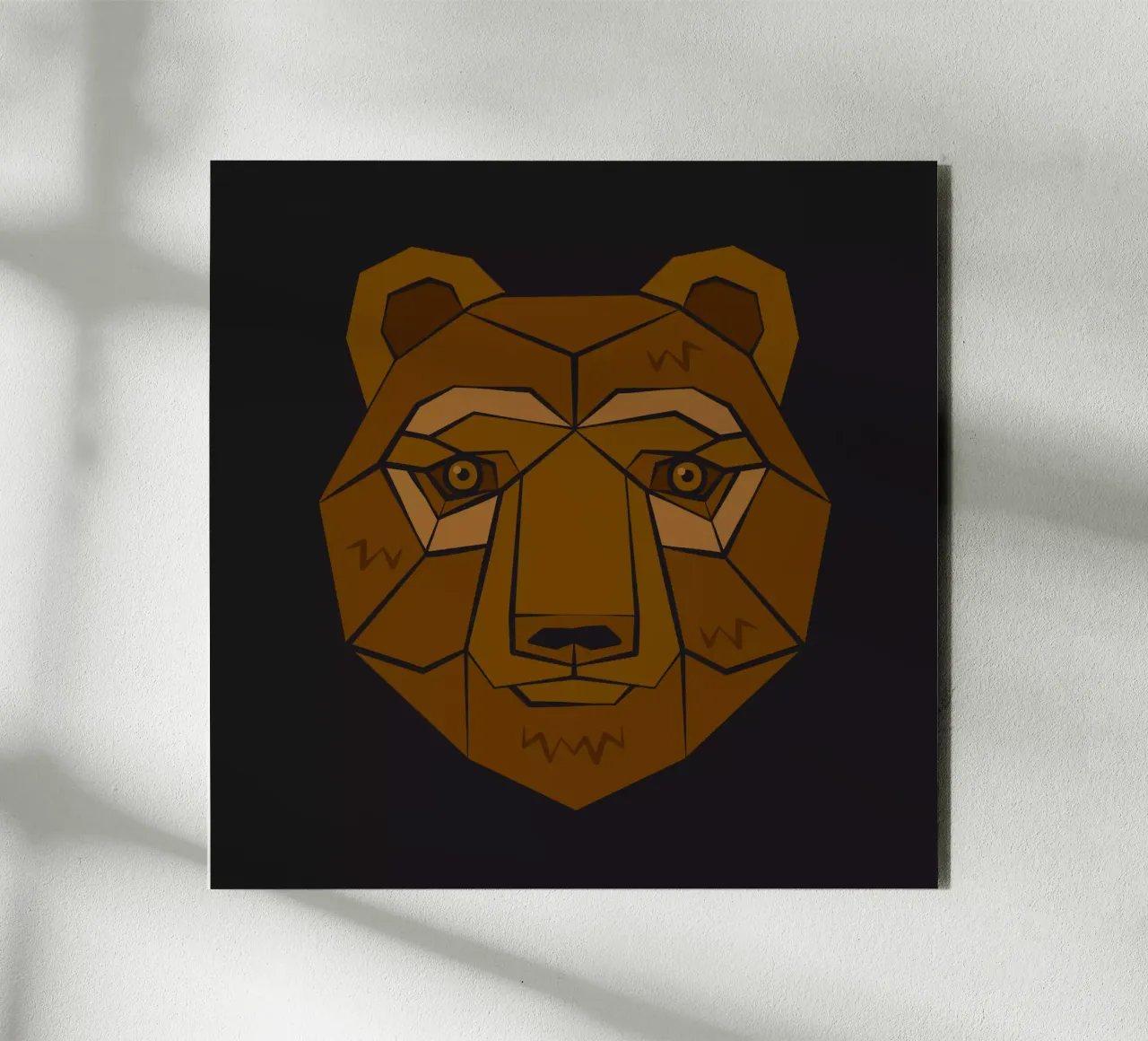 Bear alluminio dibond da Lidia Blomgren