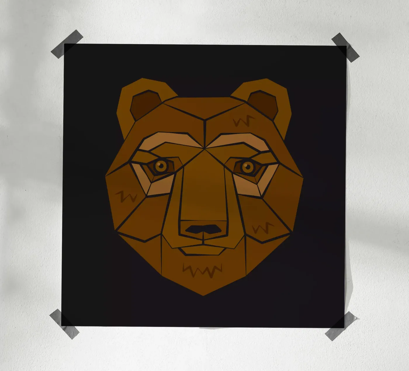 Bear poster de Lidia Blomgren