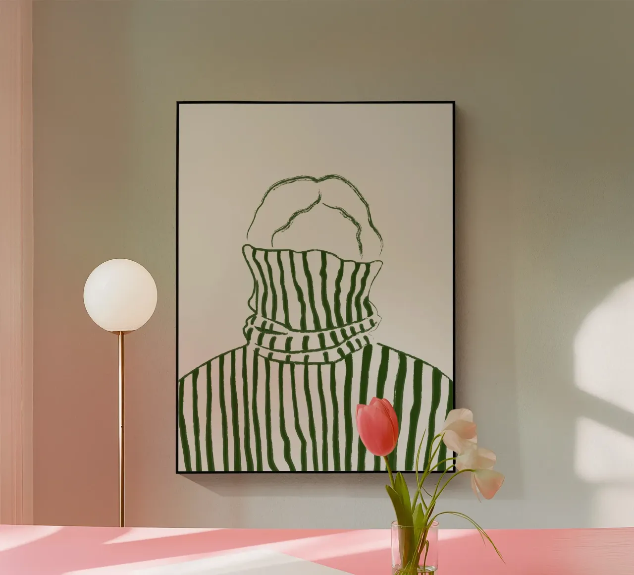 THE HIDE GREEN plexiglass da The Blonde Signature