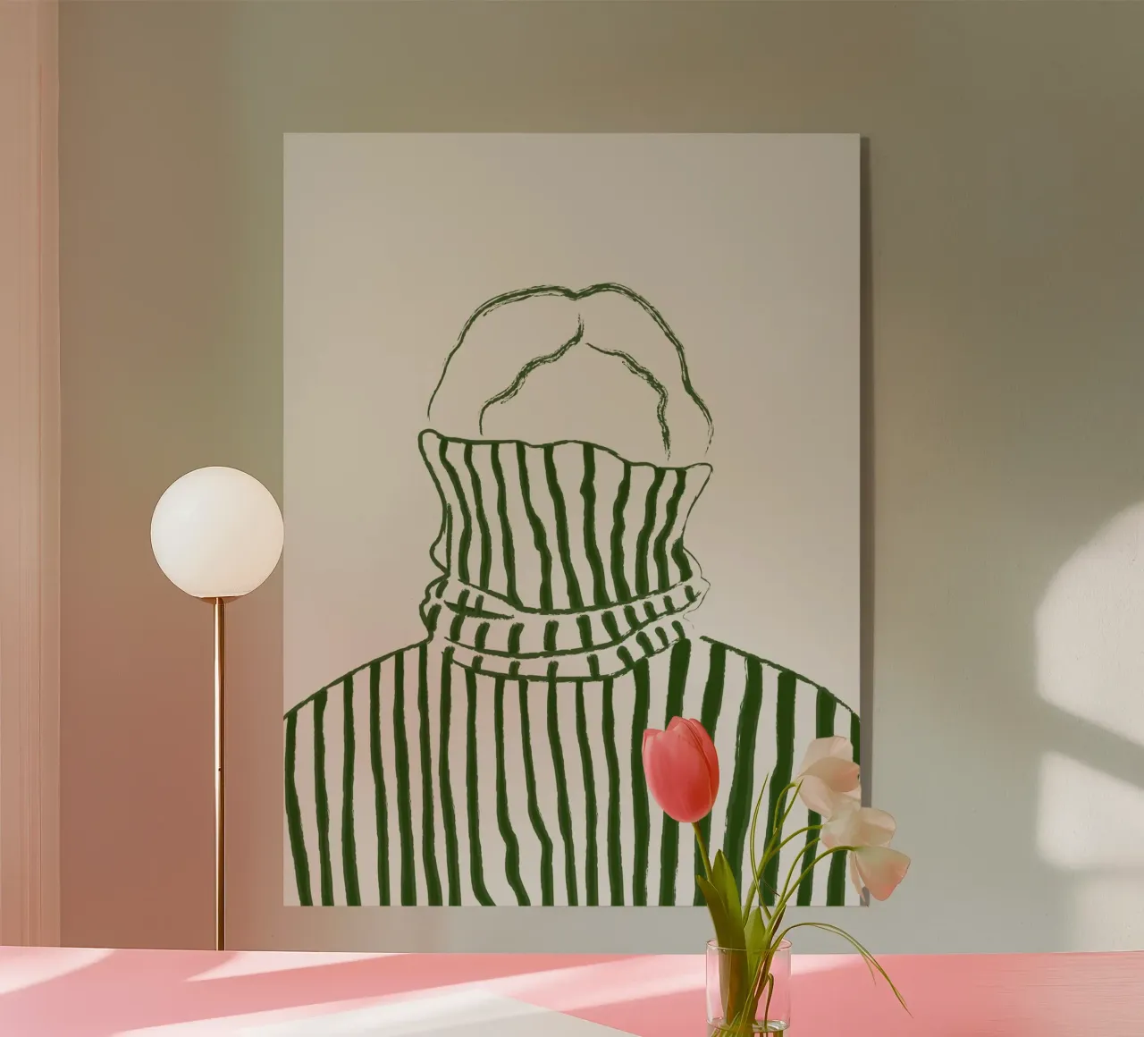 THE HIDE GREEN plexiglass da The Blonde Signature