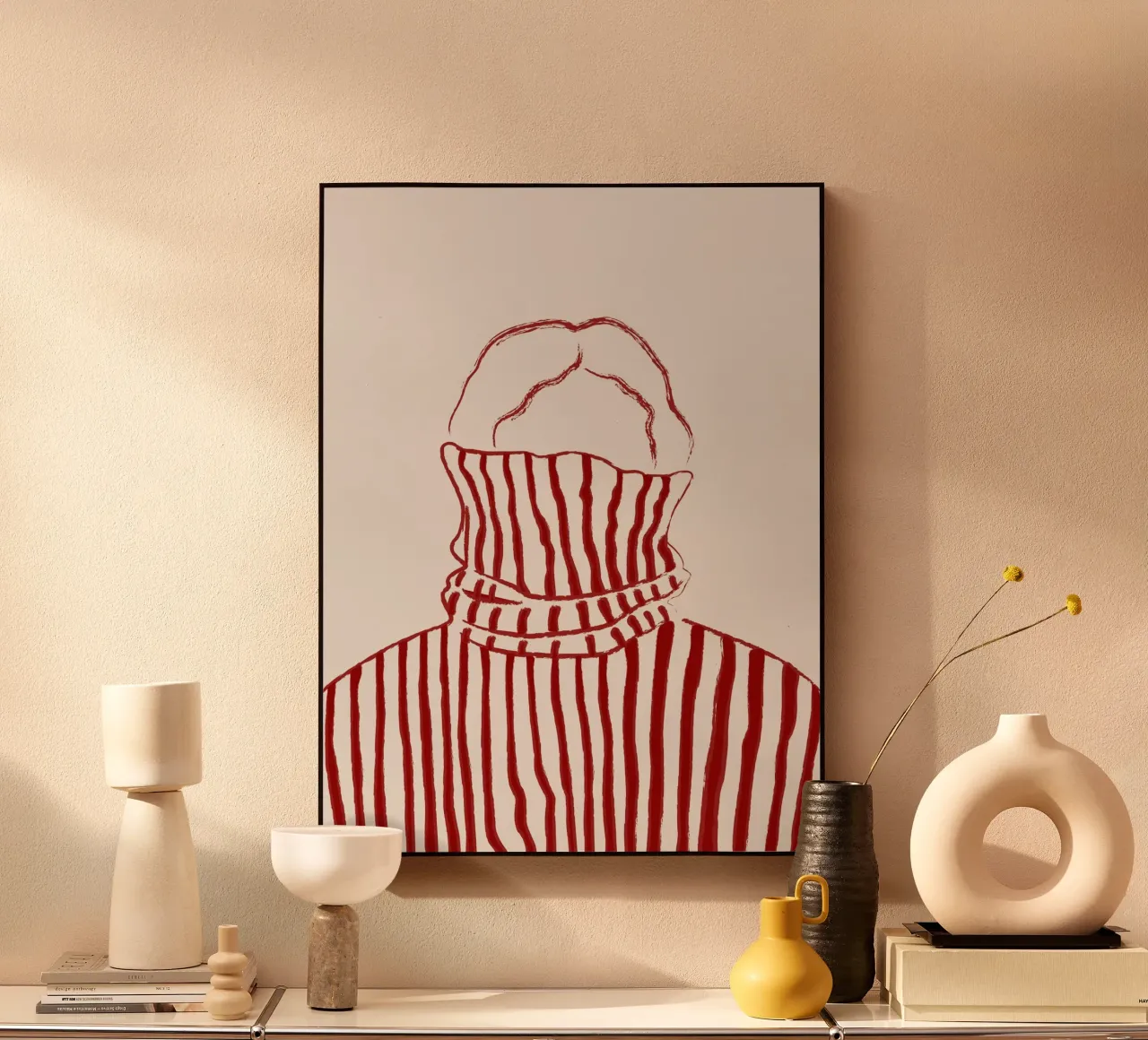 THE HIDE RED alluminio dibond da The Blonde Signature