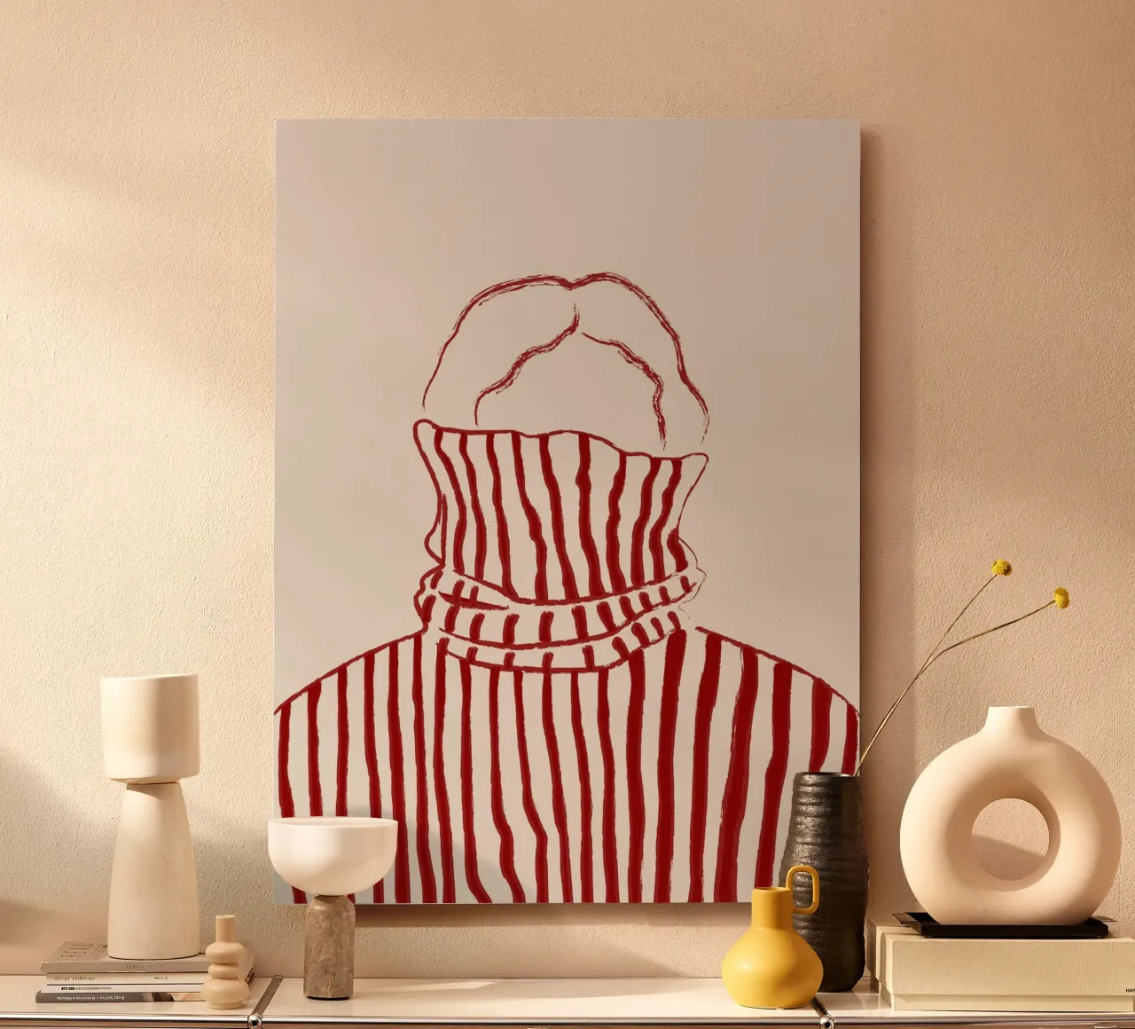 THE HIDE RED alluminio dibond da The Blonde Signature