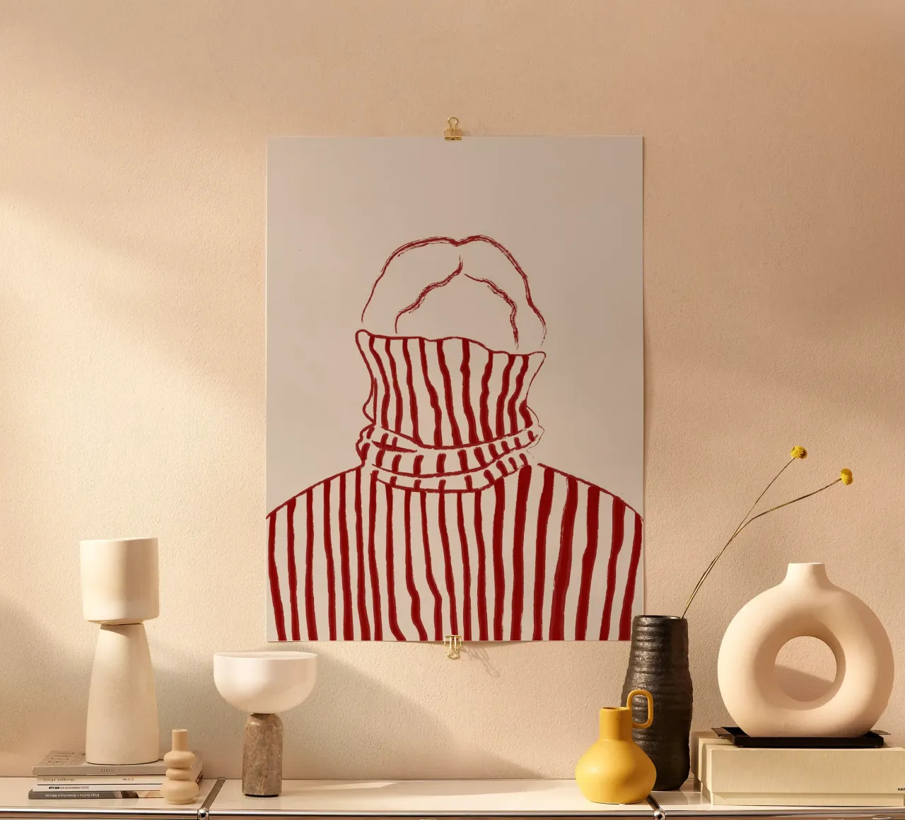 THE HIDE RED carta hahnemühle da The Blonde Signature