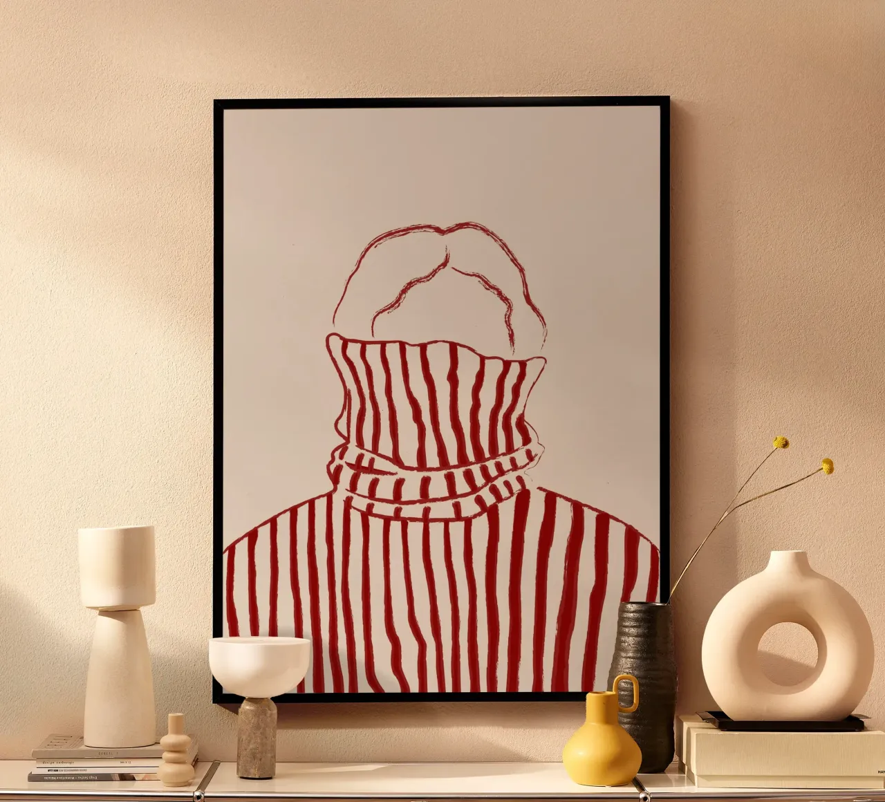 THE HIDE RED carta hahnemühle da The Blonde Signature