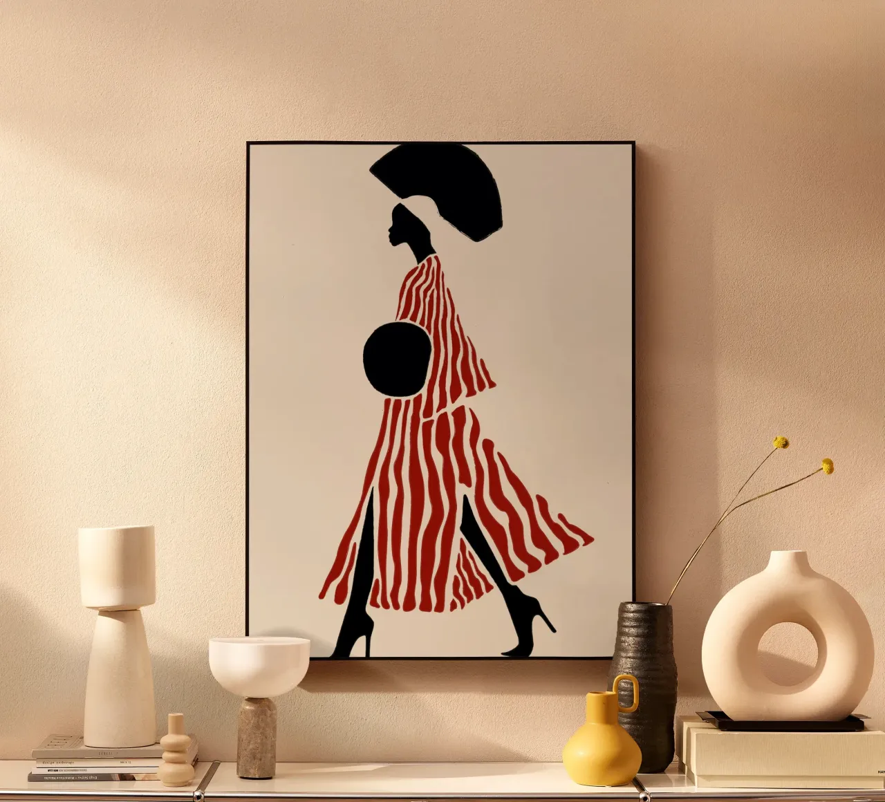 THE STROLL RED plexiglass da The Blonde Signature