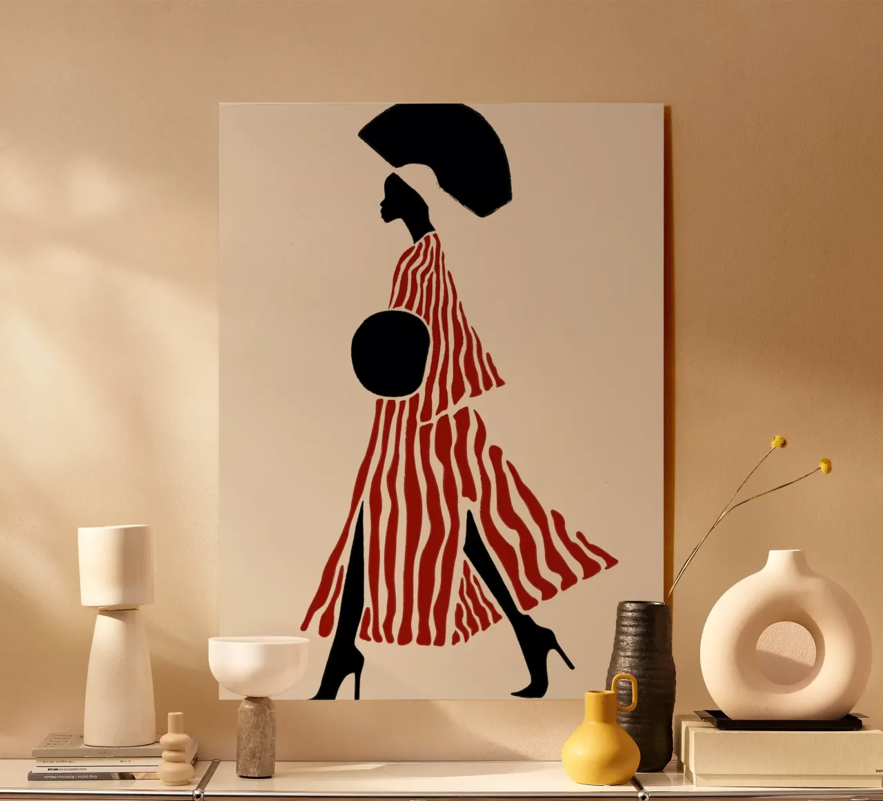 THE STROLL RED plexiglass da The Blonde Signature