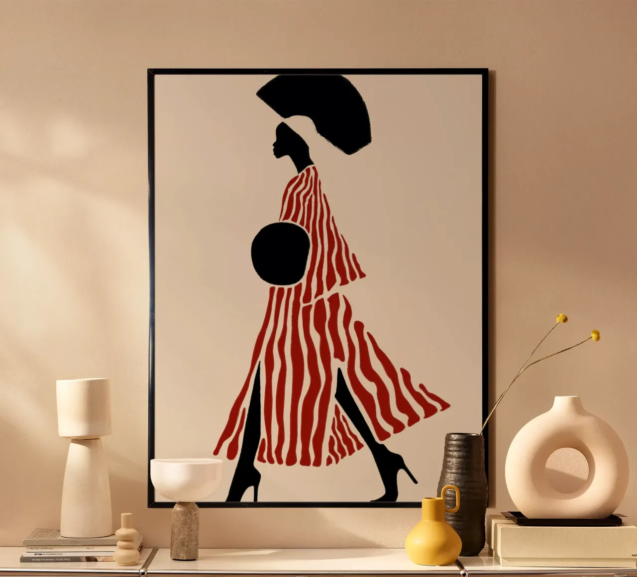 THE STROLL RED poster da The Blonde Signature