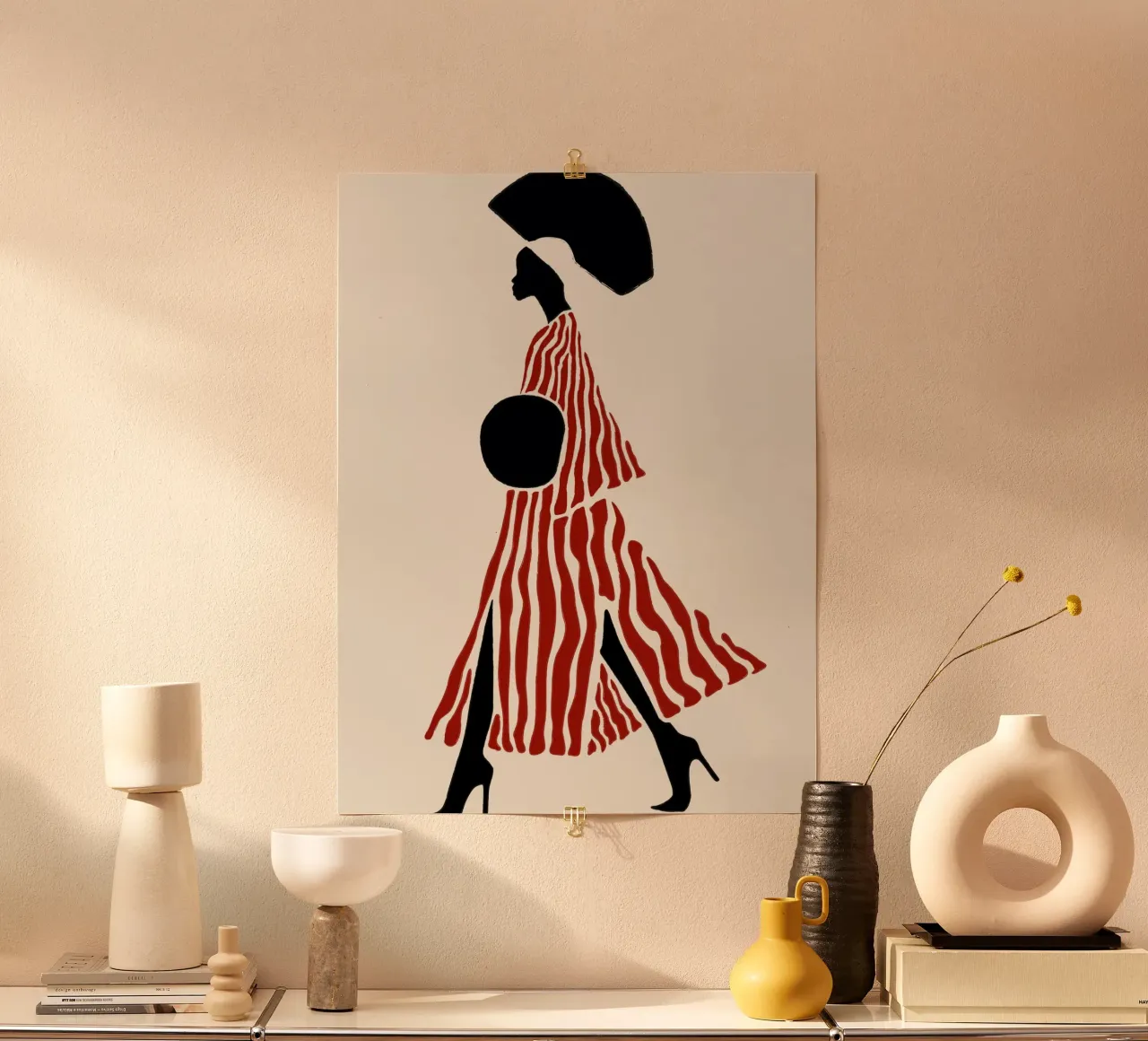 THE STROLL RED poster da The Blonde Signature