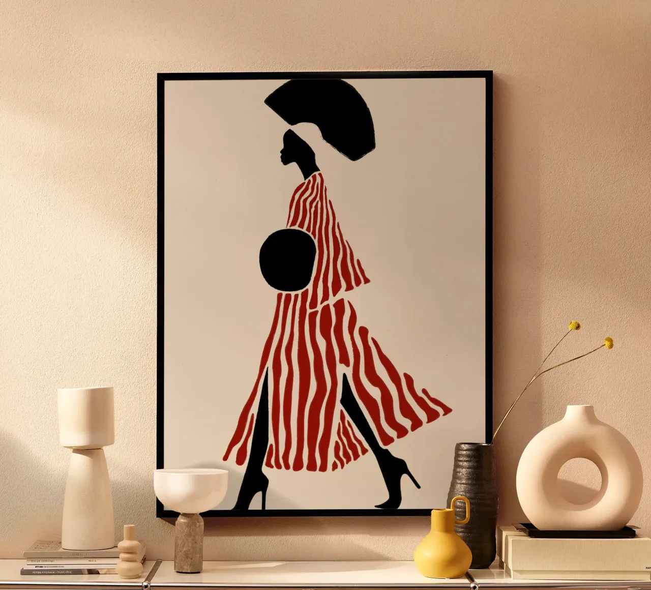 THE STROLL RED poster da The Blonde Signature