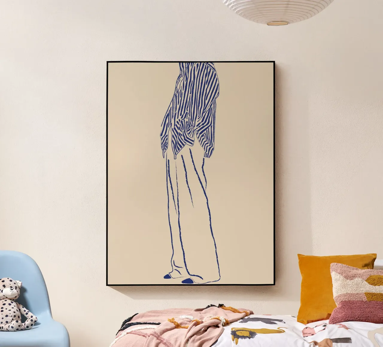 THE WAIT BLUE plexiglass da The Blonde Signature