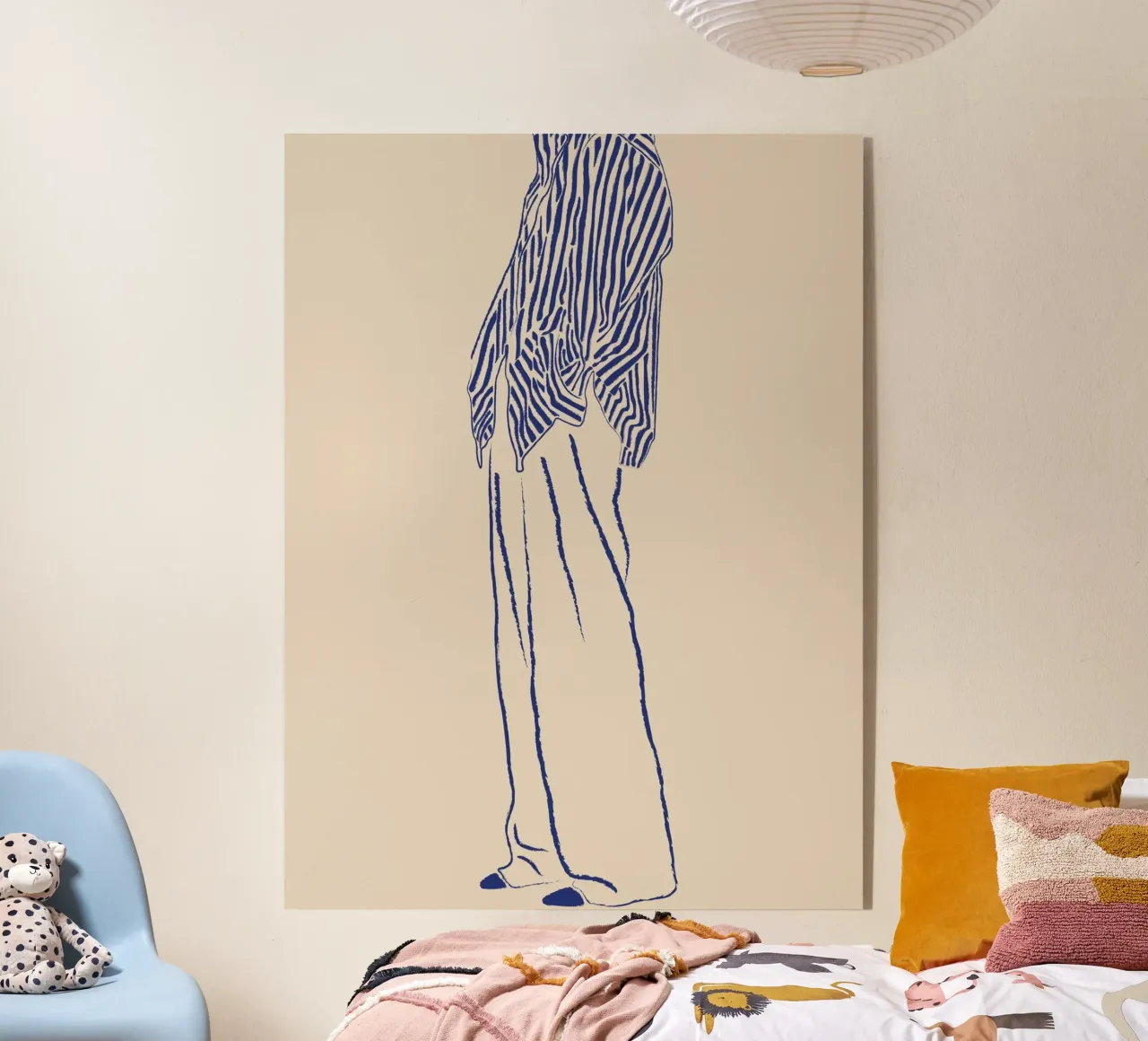 THE WAIT BLUE plexiglass da The Blonde Signature