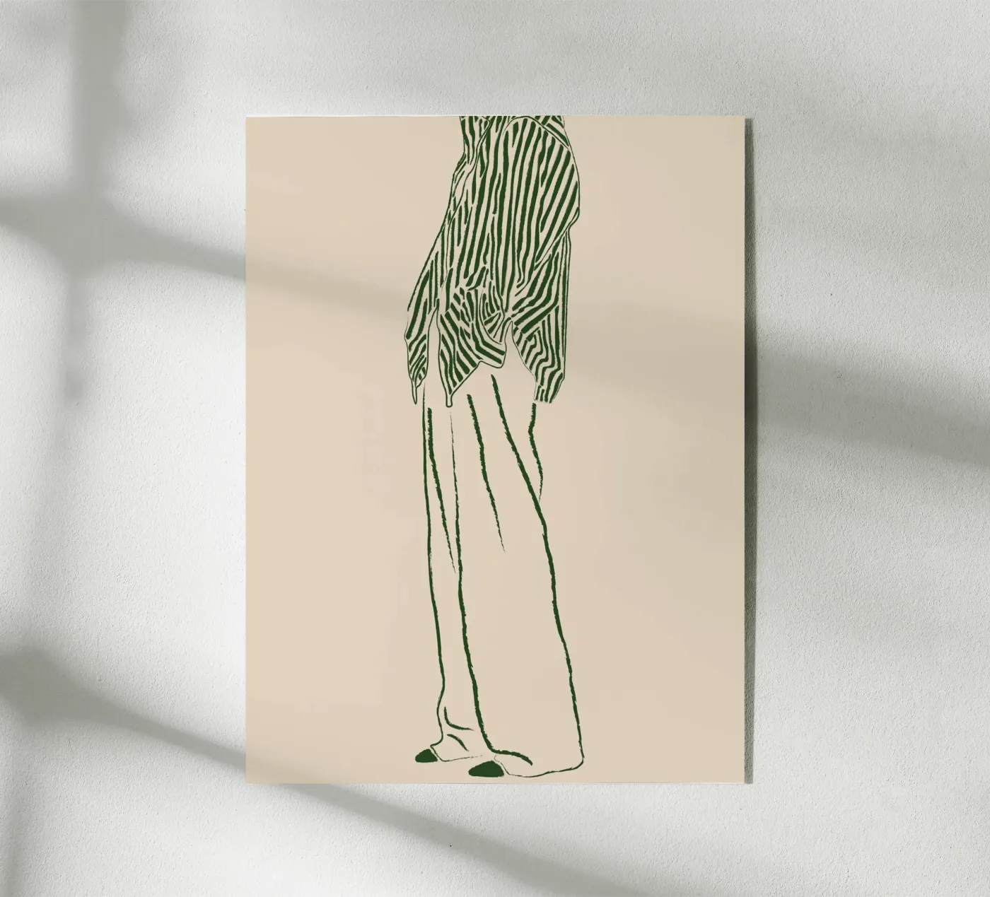 THE WAIT GREEN acryl van The Blonde Signature