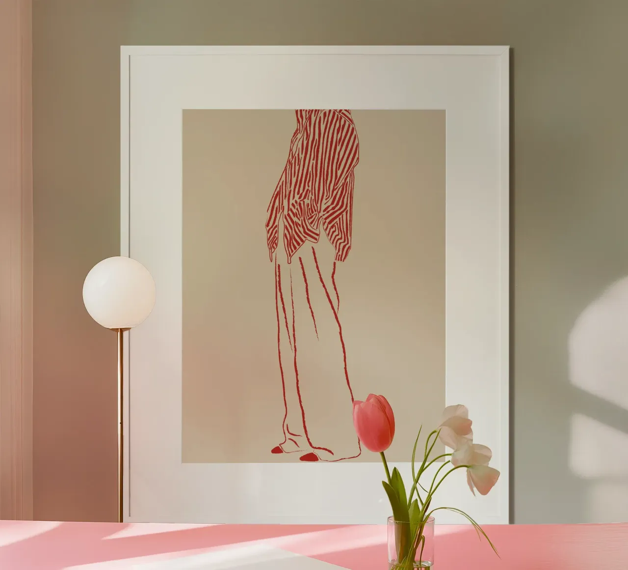 THE WAIT RED poster da The Blonde Signature