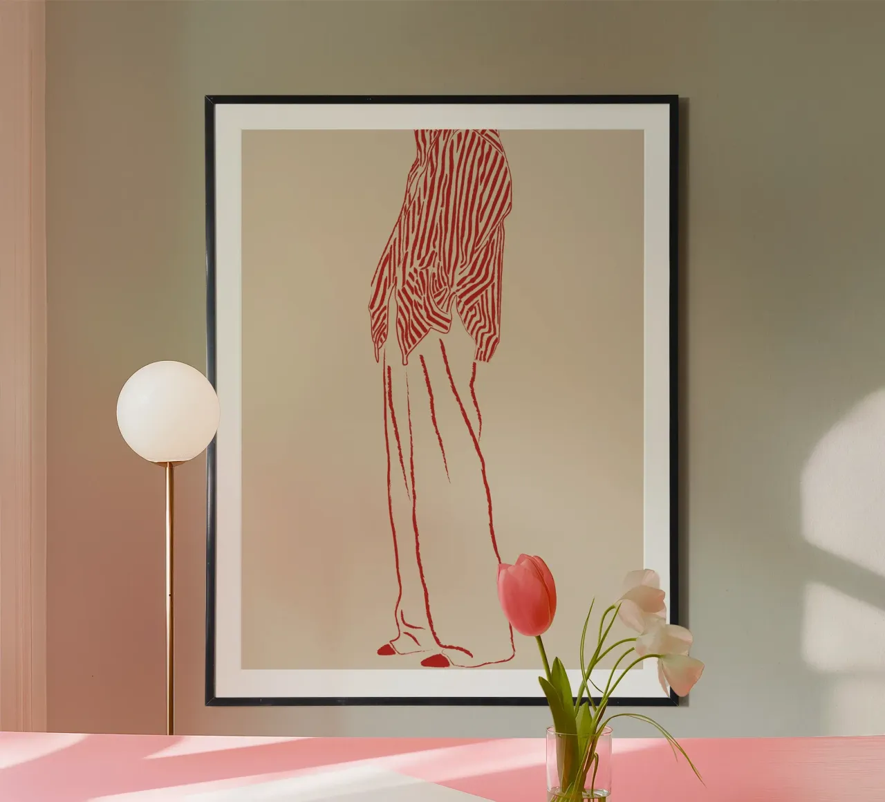 THE WAIT RED poster da The Blonde Signature