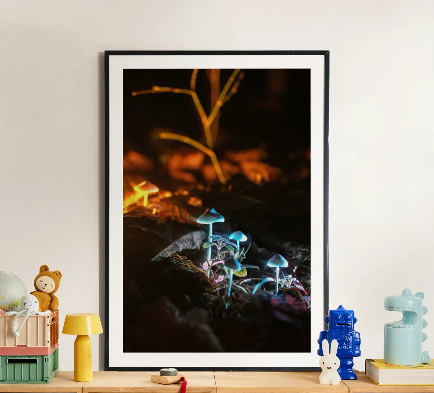 Mushroom poster van lesuki