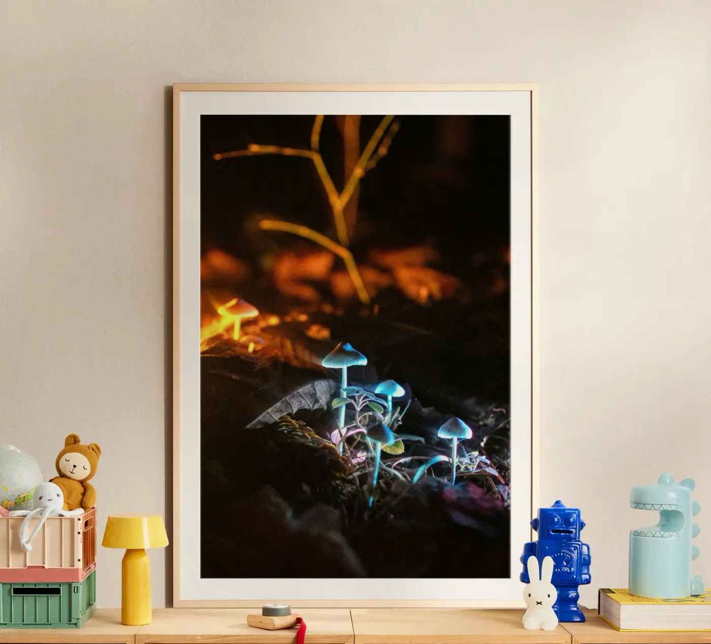Mushroom poster van lesuki