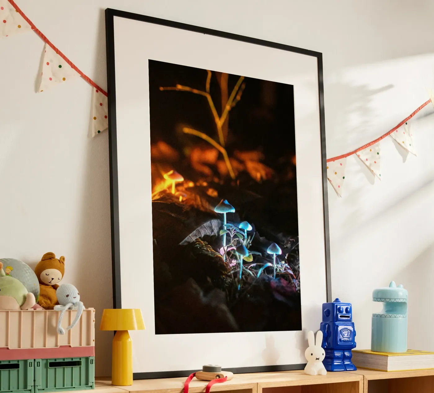 Mushroom poster van lesuki