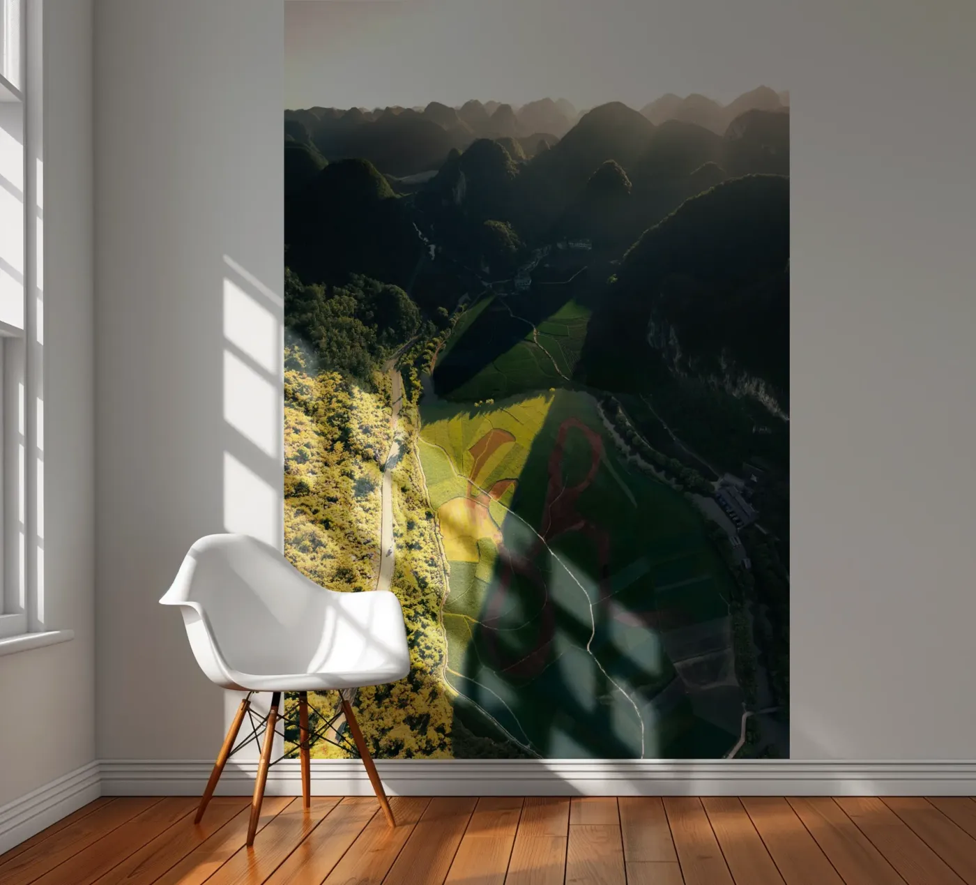 valley fotobehang van lesuki