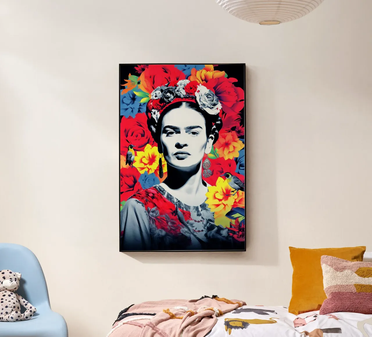 Frida unplugged 2 plexiglass da Ella Barga