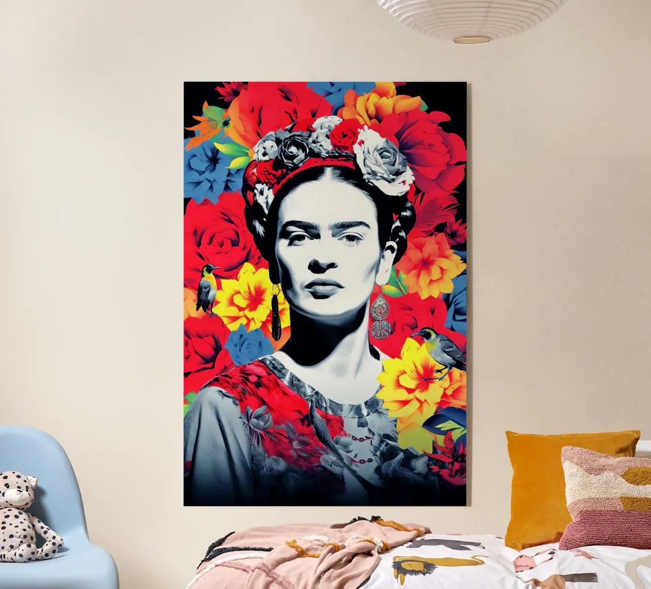Frida unplugged 2 plexiglass da Ella Barga