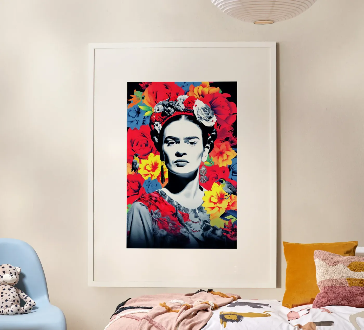 Frida unplugged 2 poster da Ella Barga