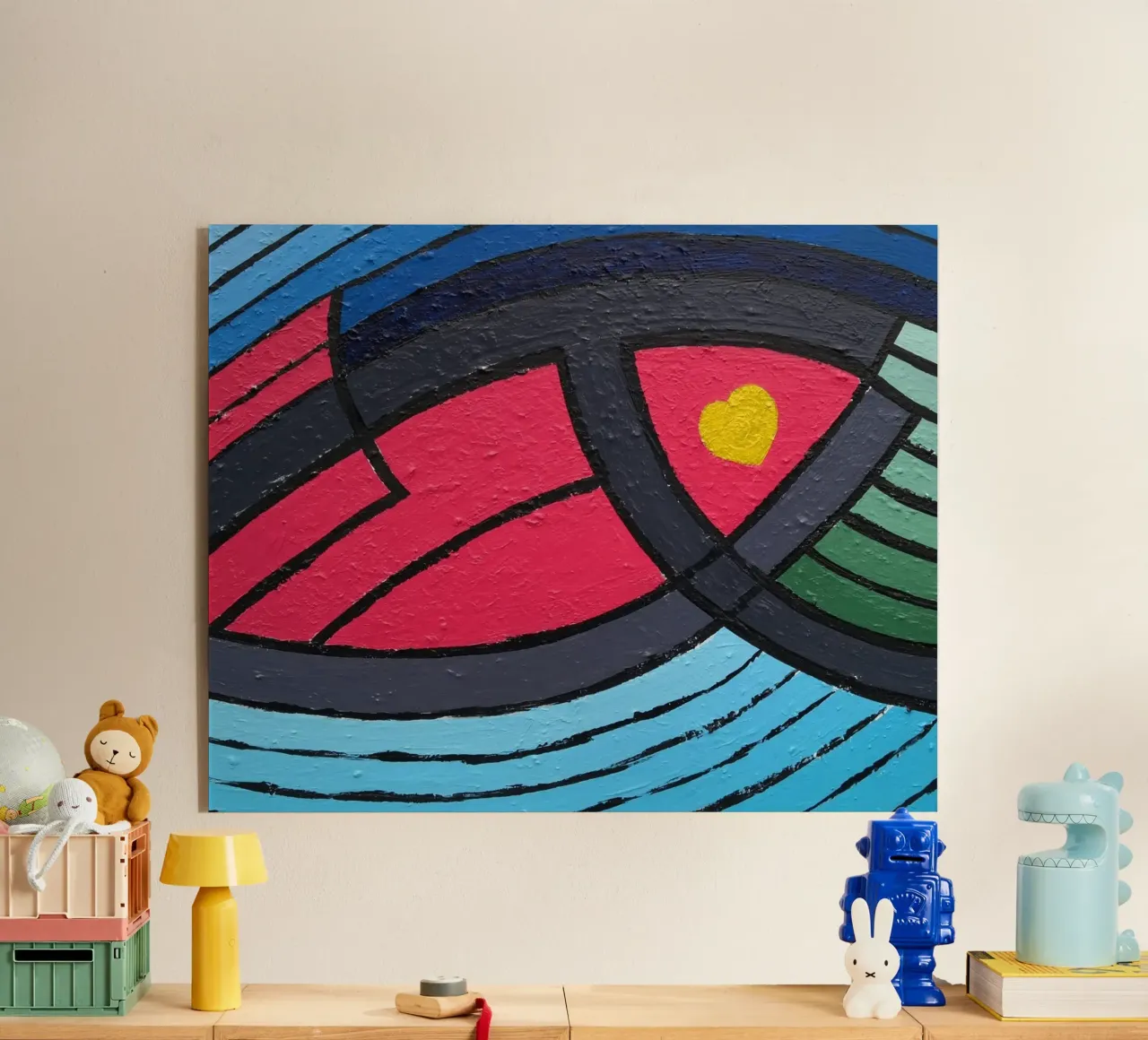 Love fish plexiglass da gtobonart