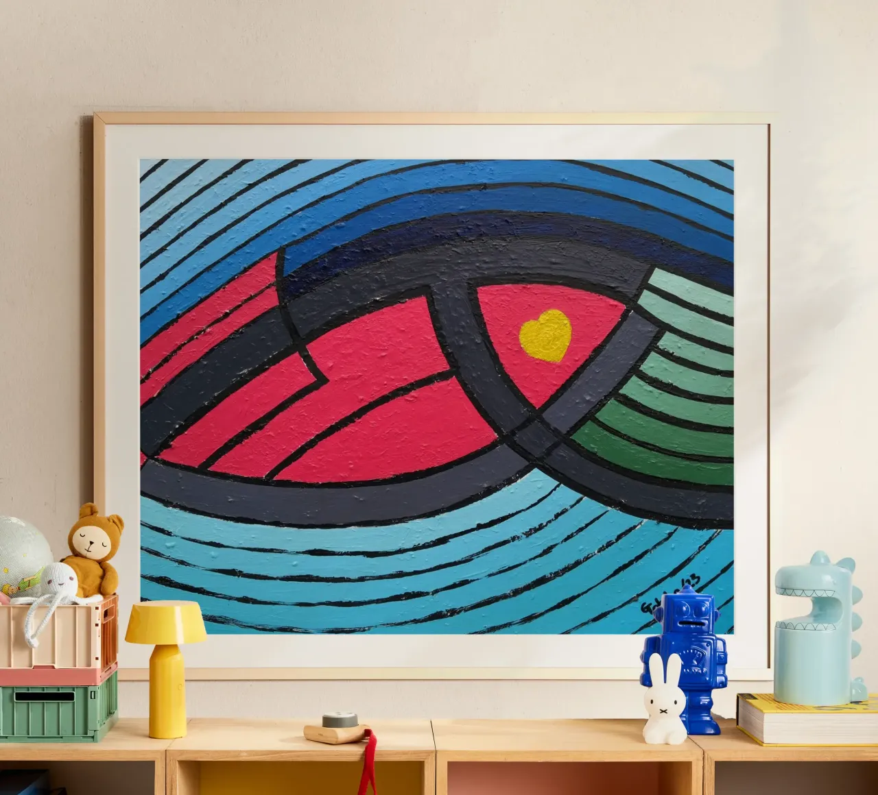 Love fish poster da gtobonart