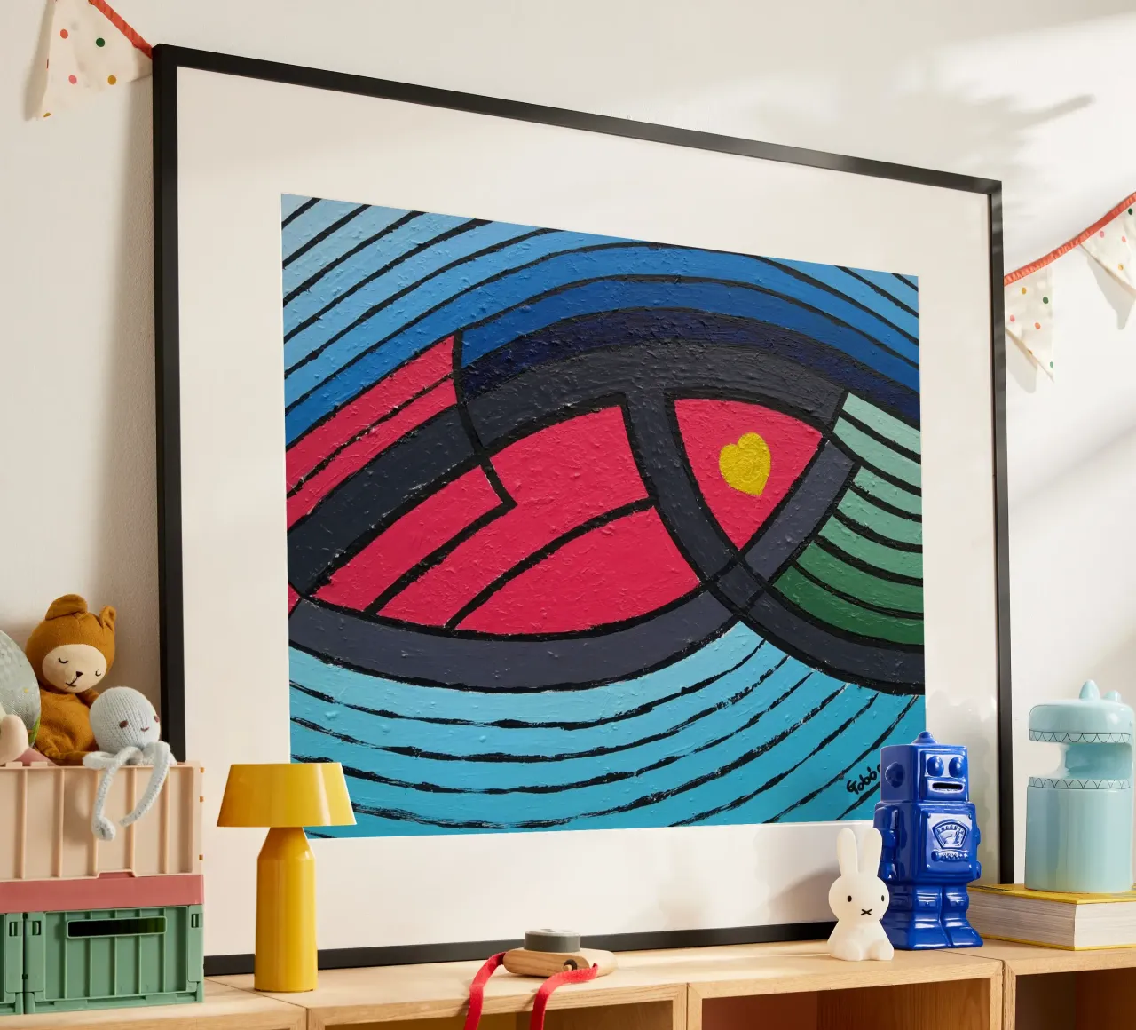 Love fish poster da gtobonart