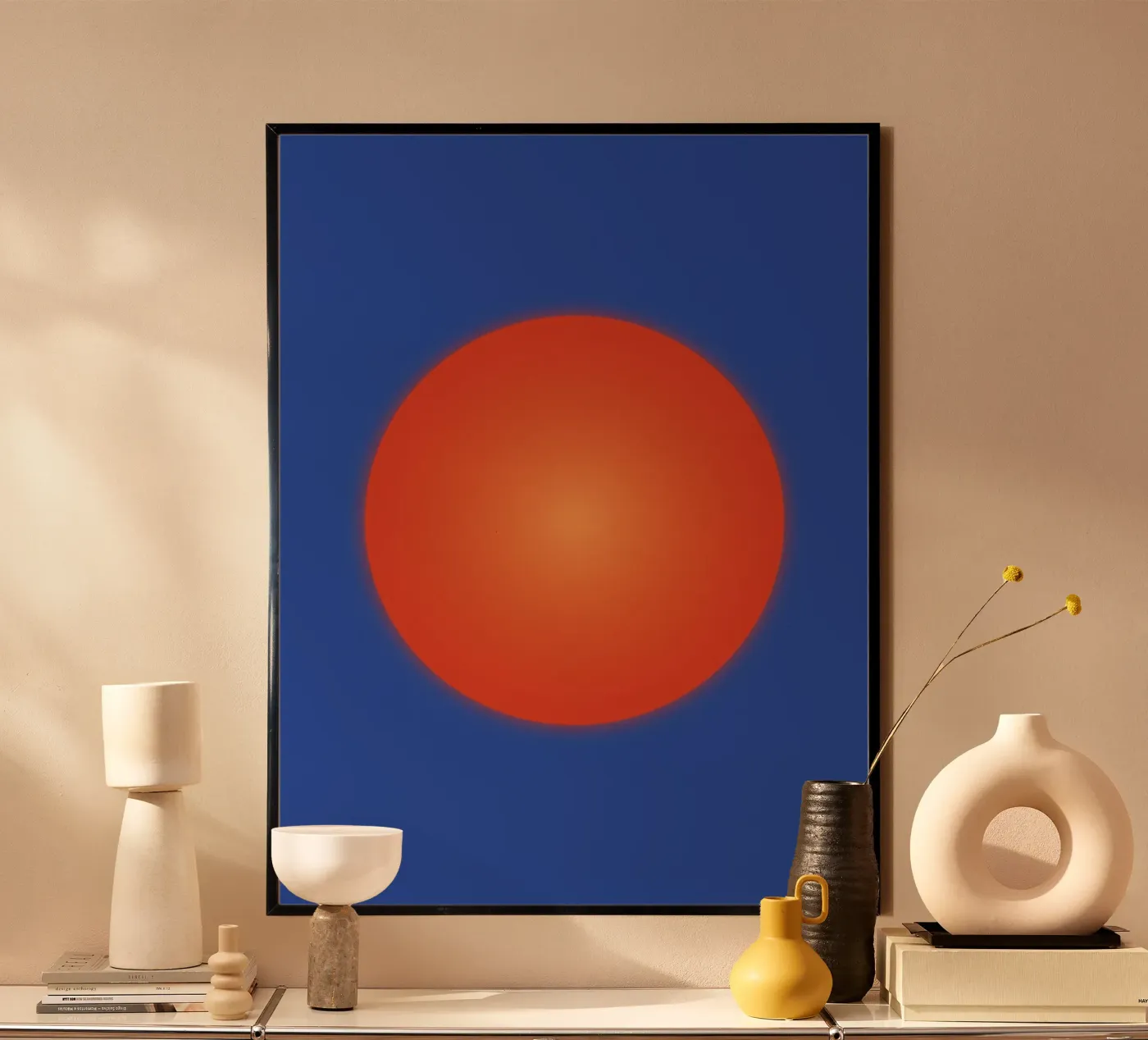 Gradient orbital poster by Ramcdc