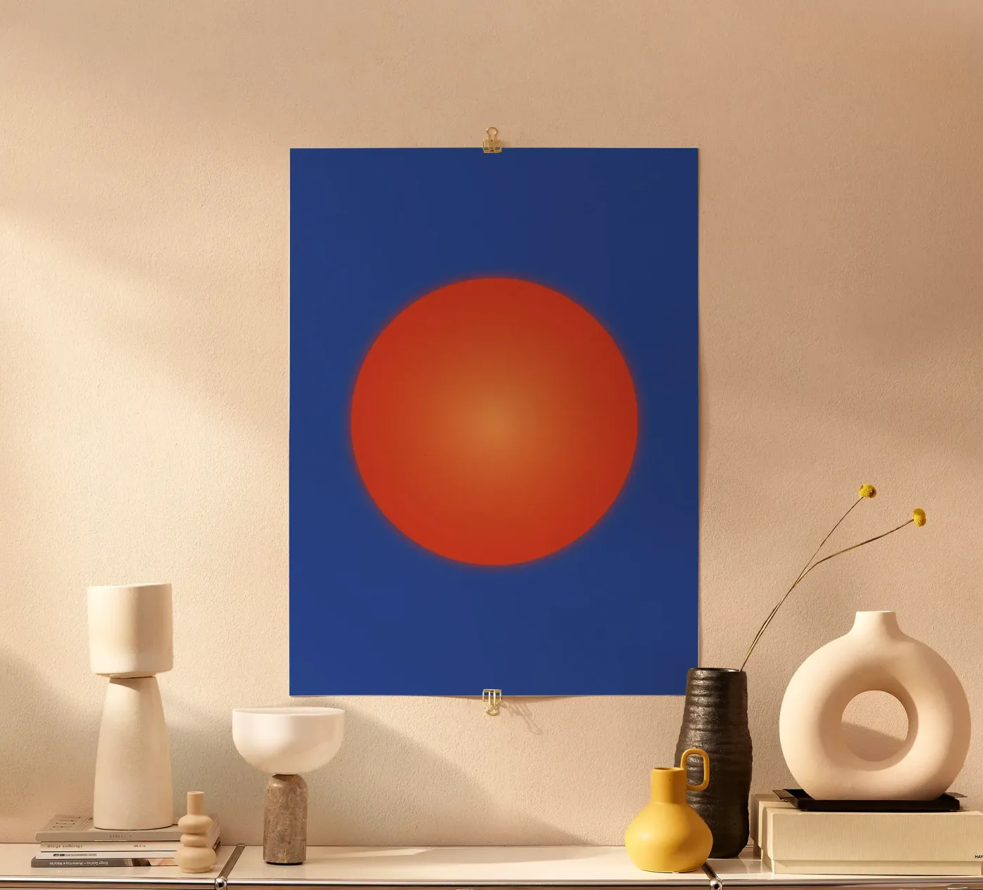 Gradient orbital poster by Ramcdc