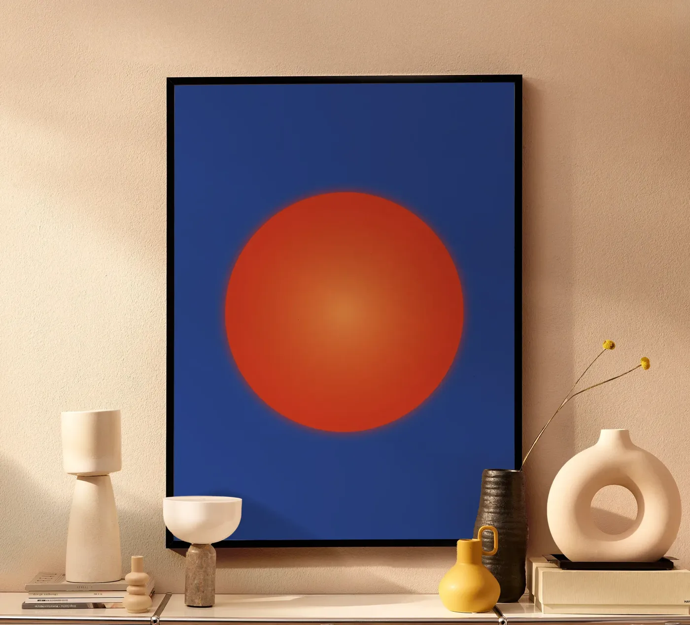 Gradient orbital poster by Ramcdc