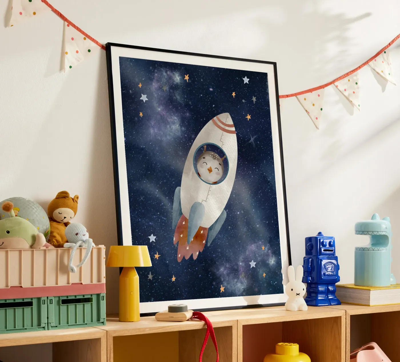 Space Owl poster by HummelBär