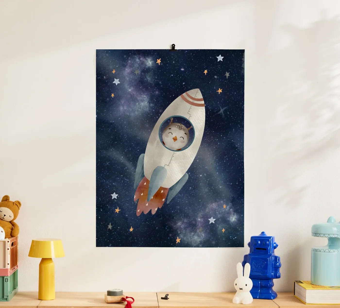 Space Owl poster by HummelBär