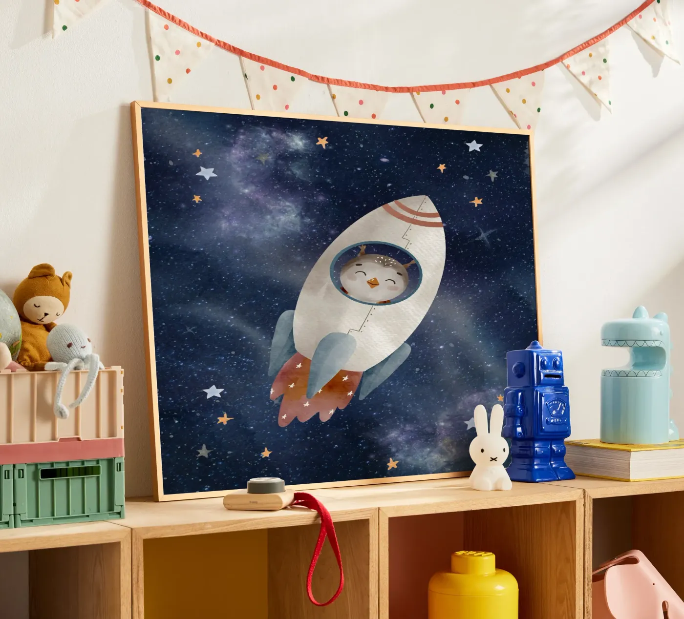 Space Owl poster by HummelBär