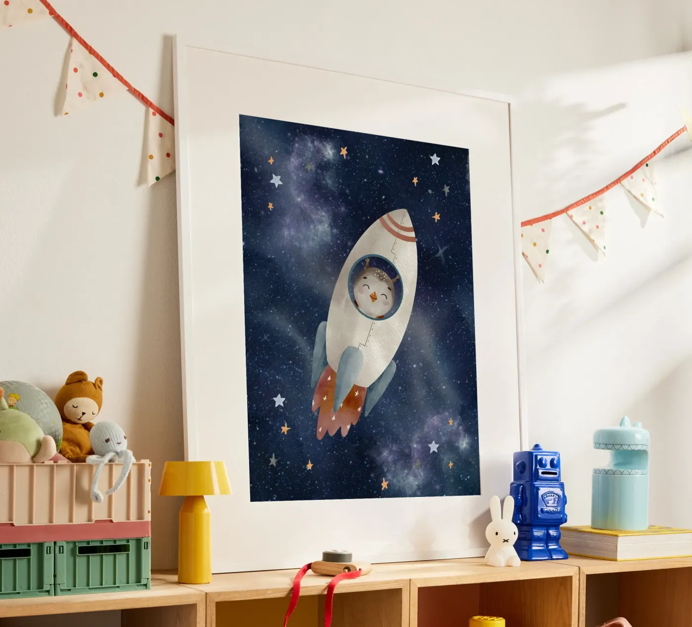Space Owl poster by HummelBär