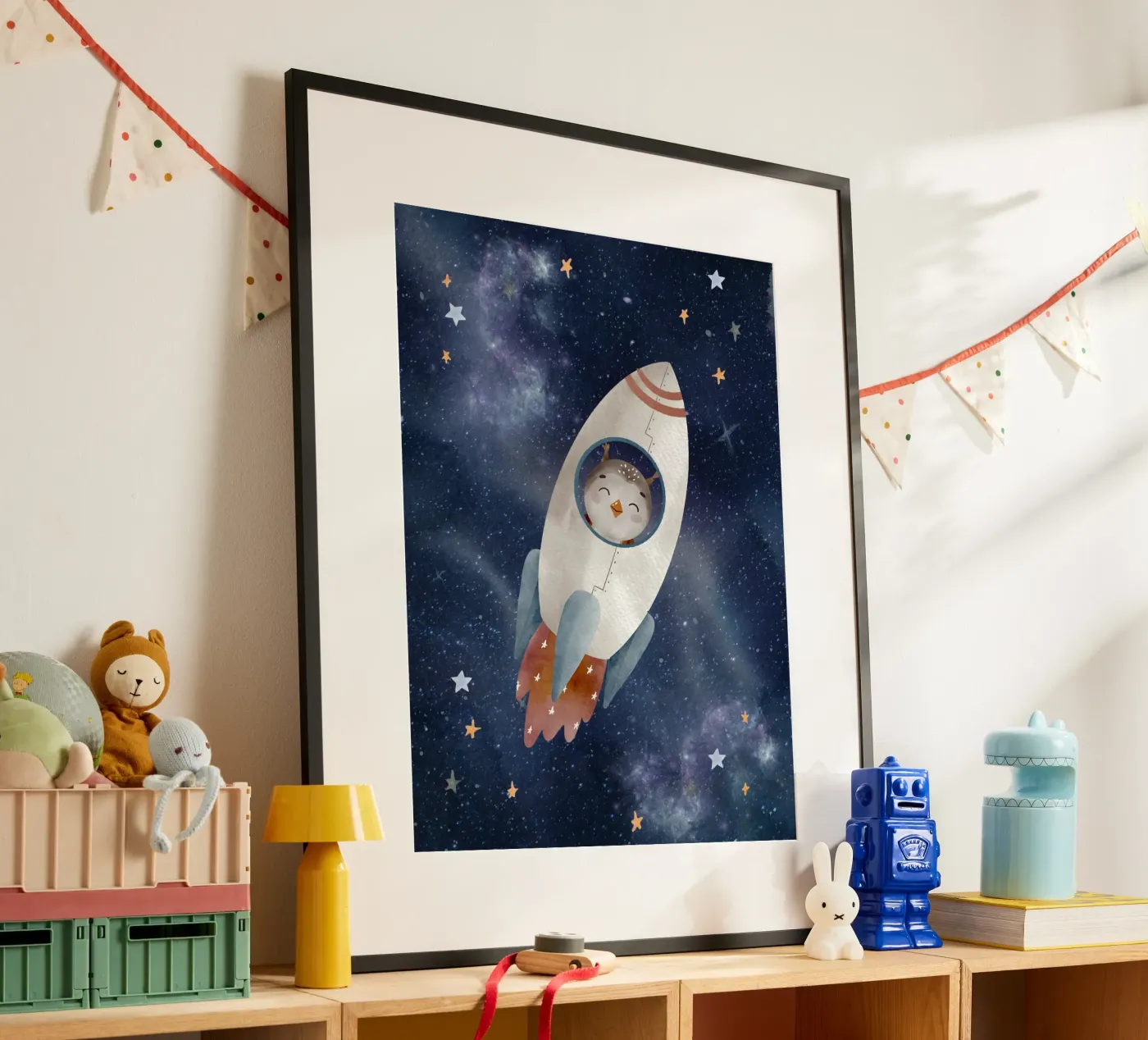 Space Owl poster by HummelBär