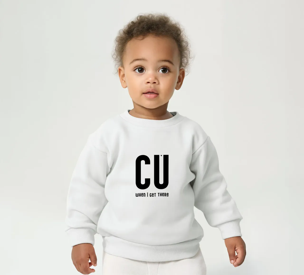 CU when I get there felpa neonato da typolover