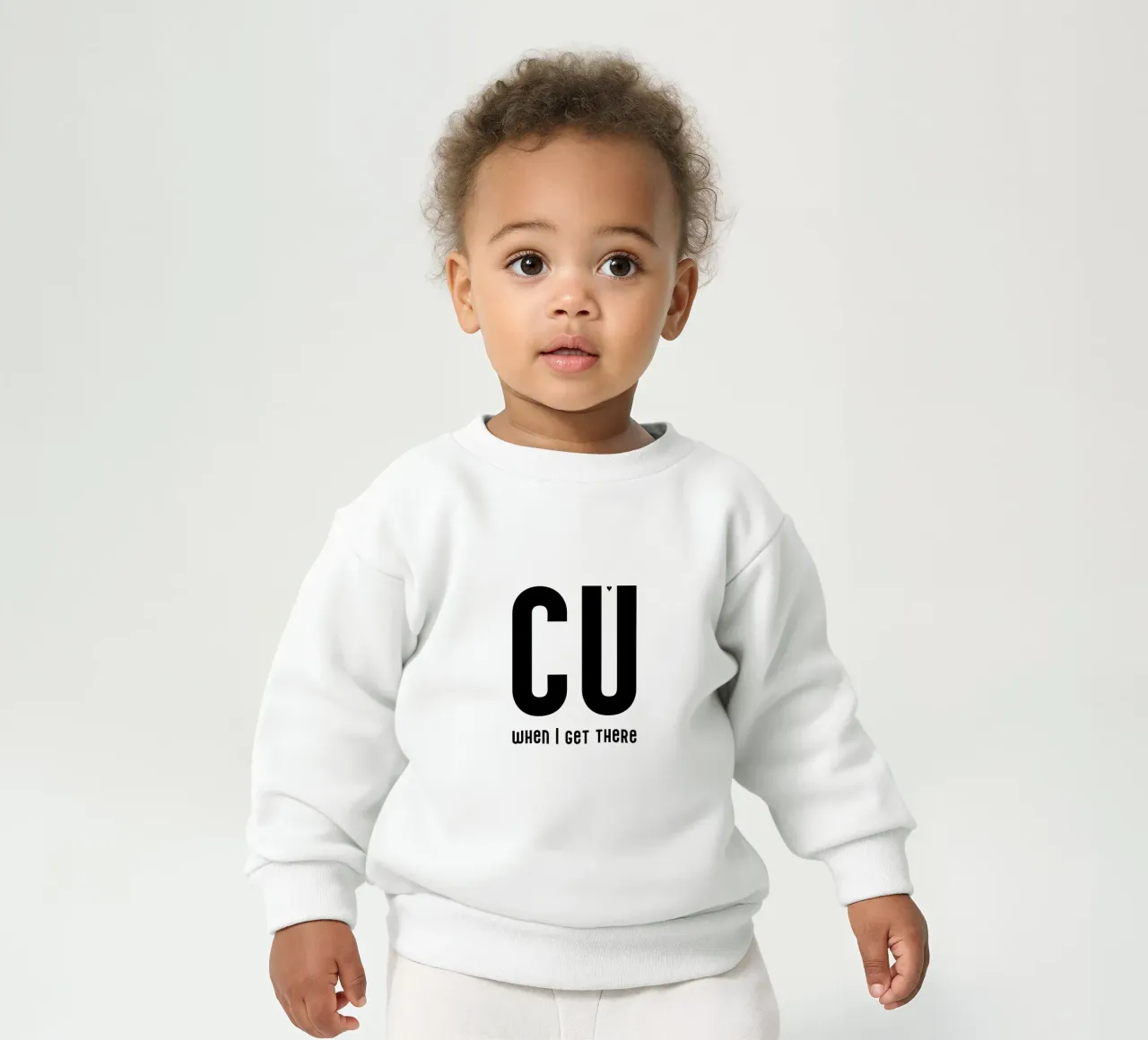 CU when I get there felpa neonato da typolover