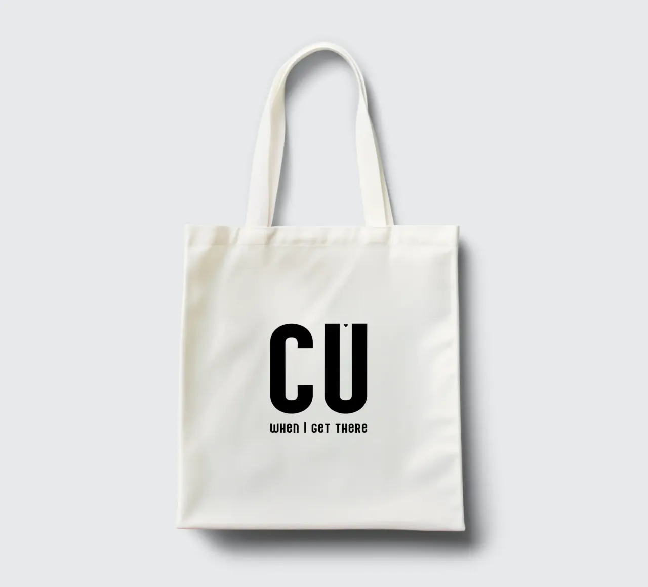 CU when I get there borsa in juta da typolover