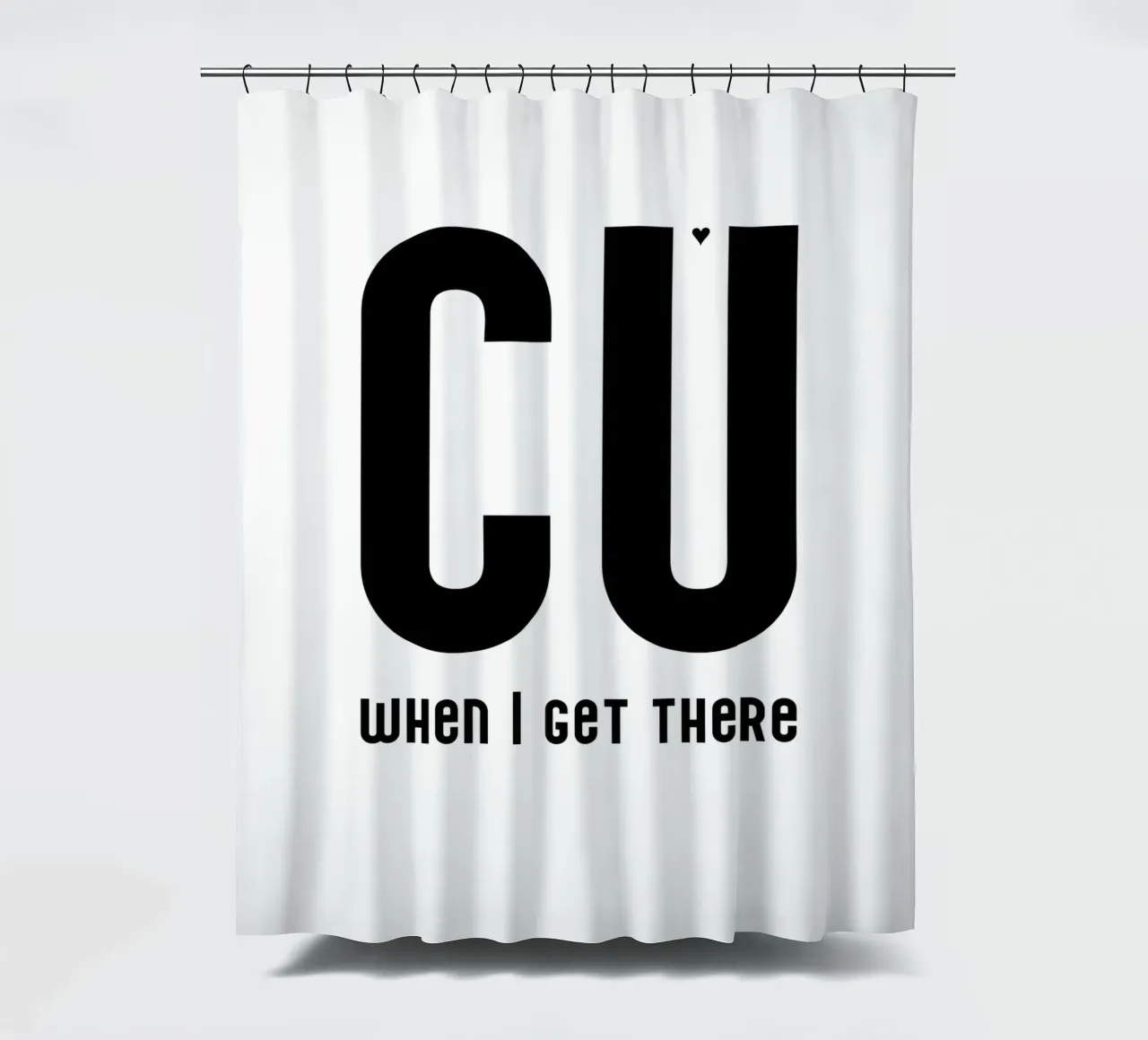 CU when I get there tenda da doccia da typolover