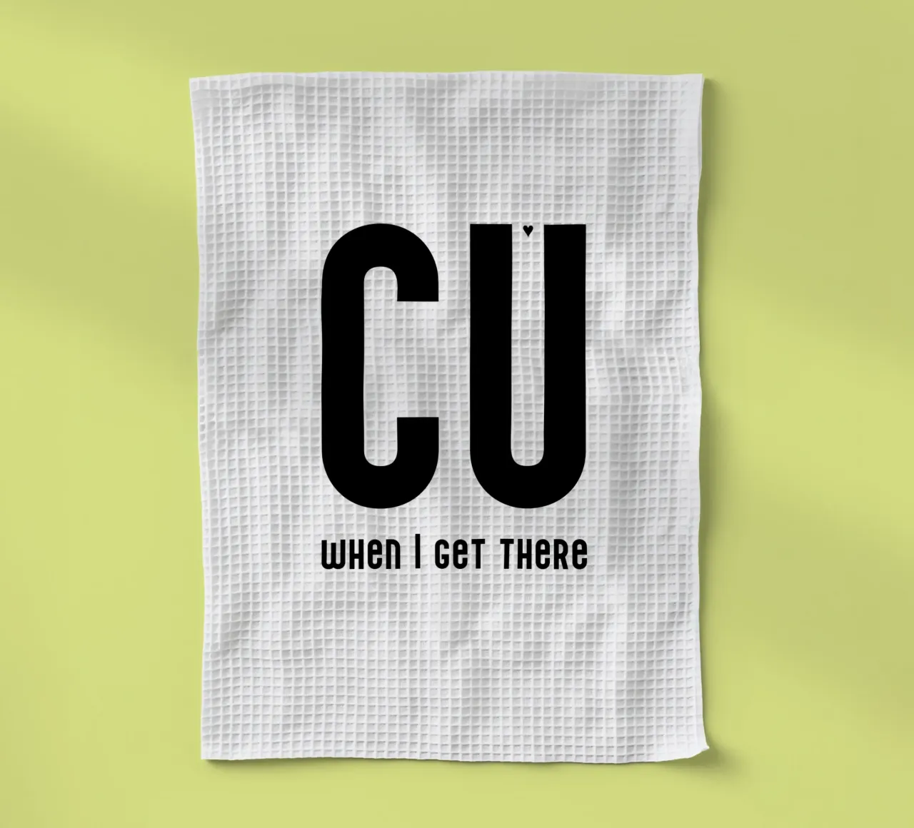 CU when I get there torchon de typolover